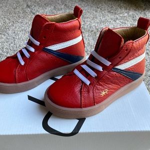 Cherry High Top Sneaker